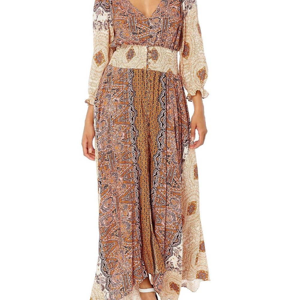 Free People Multicolor Maxi Dress
